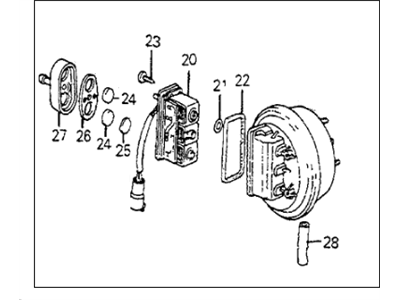 Honda 36520-PC2-661 Actuator Assembly