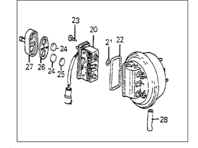 Honda Cruise Control Servo - 36520-PC1-004