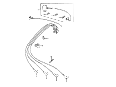 Honda 32700-PC2-660 Wire Assembly, Ignition