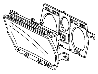 Honda 37112-SA5-771 Visor Assy., Meter (NS)