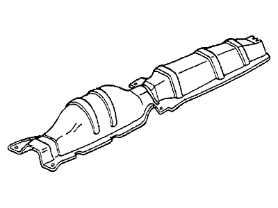 Honda 72201-SA5-010 Plate, Floor Heat Baffle