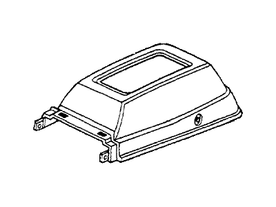 Honda 77701-SA5-000ZD Console, FR. *NH40L* (GRACE GRAY)