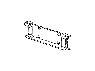 Honda 34101-SA5-003 Garnish, License Light