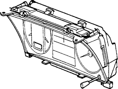 Honda 37101-SA0-676 Meter Assembly, Combination (Northland Silver)