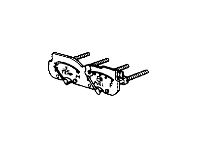 Honda 37150-SA0-871 Meter Assembly, Indicator (Northland Silver)