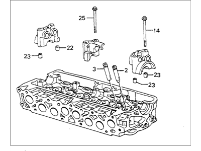 Honda 12010-PA6-020 Cylinder Head Assembly