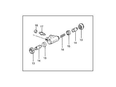 Honda 43301-692-003