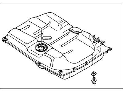 1980 Honda Civic Fuel Tank - 17500-SA0-680