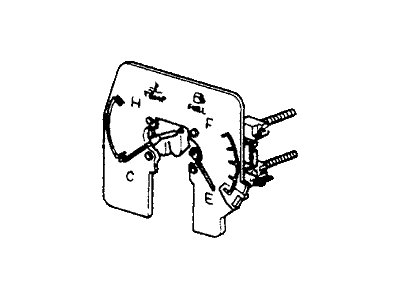 Honda 37150-SA0-917 Meter Assembly, Indicator (Denso)
