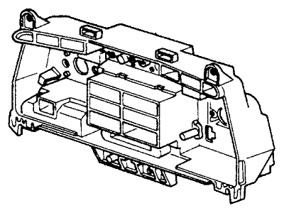 1982 Honda Civic Instrument Cluster - 37110-SA0-676