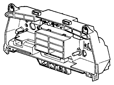 Honda 37110-SA0-676 Case, Meter (Northland Silver)