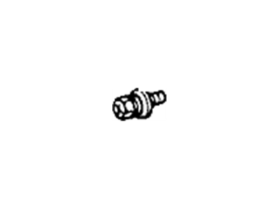 Honda 90042-PA6-004 Bolt-Washer (6X10) (Toyo)