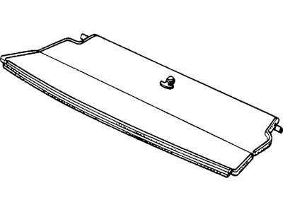 Honda 83880-SA0-963ZA Shelf, RR. Center *B30L* (SINCERE BLUE)