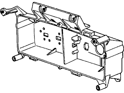 Honda 37110-SA0-674 Case, Meter (Denso)