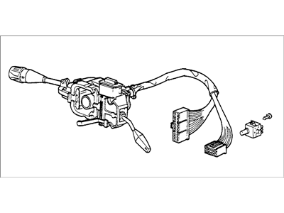 1981 Honda Civic Wiper Switch - 35250-SA0-668