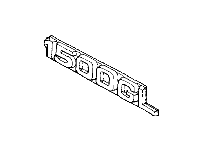 1981 Honda Civic Emblem - 87304-SA0-680