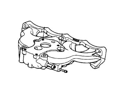 1978 Honda Accord Intake Manifold - 17101-657-020