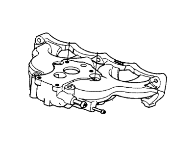 Honda 17101-657-020 Manifold, Intake