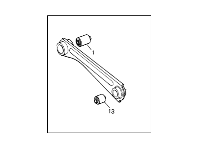 1981 Honda Civic Control Arm - 52350-693-020