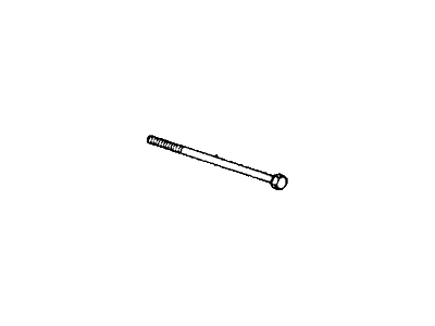 Honda 92200-10130-0H Bolt, Hex. (10X130)