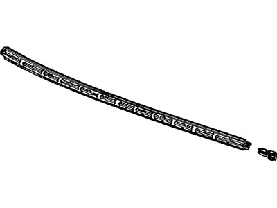 Honda 38452-SA0-961 Rubber, Windshield Wiper Blade