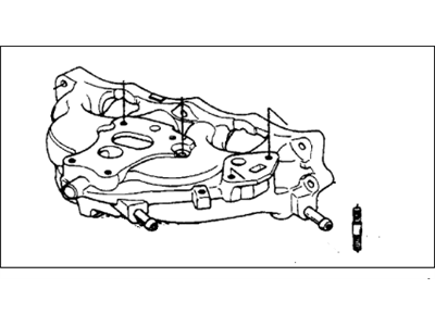 Honda 17101-PA6-010 Manifold, Intake