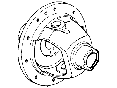 Honda 41311-639-000 Case, Differential