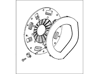 1980 Honda Civic Pressure Plate - 22300-PA6-000