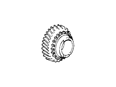 Honda 23431-PB7-000 Gear, Countershaft Second