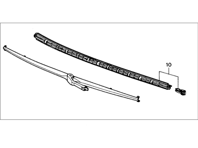 Honda 38450-SA0-003 Blade, Windshield Wiper