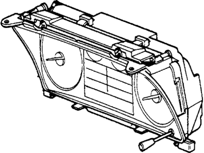 Honda 37100-SA0-879 Meter Assembly, Combination (Denso)