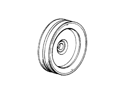 Honda 38921-PA0-670 Pulley, Crankshaft