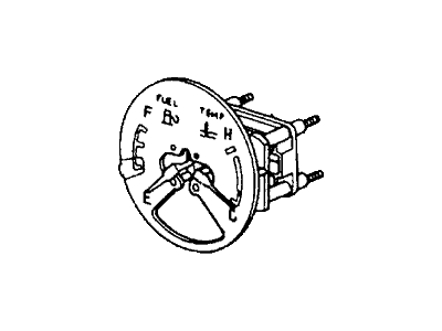 1981 Honda Civic Instrument Cluster - 37150-SA0-913