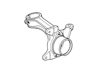 1981 Honda Civic Steering Knuckle - 51211-SA0-000