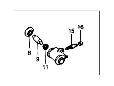 Honda Wheel Cylinder - 43300-634-670