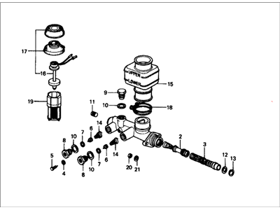 Honda 46100-671-641