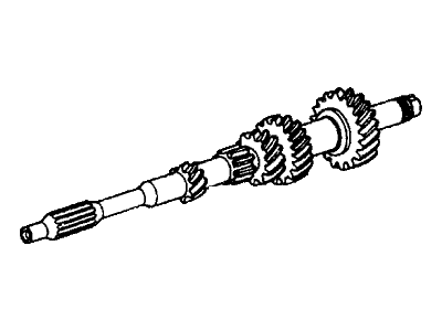 Honda 23211-657-670 Mainshaft