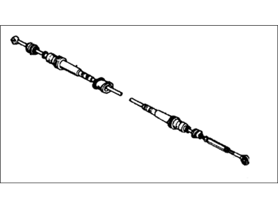 Honda 54315-659-980 Wire, Control