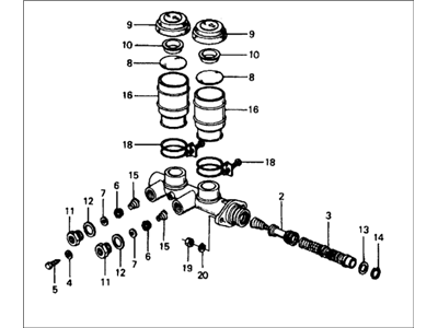 Honda 46100-634-672