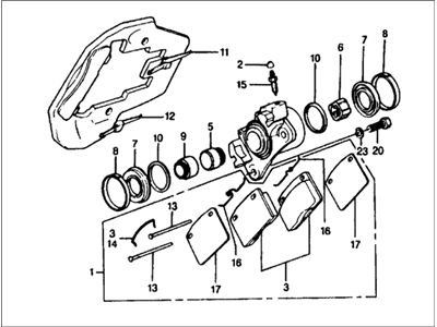 Honda 45230-657-672