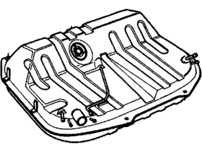 Honda 17500-634-673 Tank, Fuel