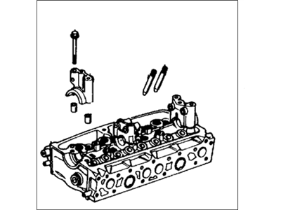 Honda 12100-657-345 Cylinder Head Assembly