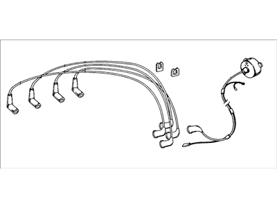 1978 Honda Civic Spark Plug Wire - 32700-657-663