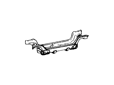 Honda 70270-634-672Z Crossmember, RR. Floor