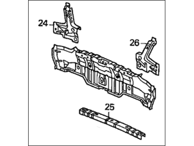 Honda 66100-S84-A00ZZ Panel, RR.