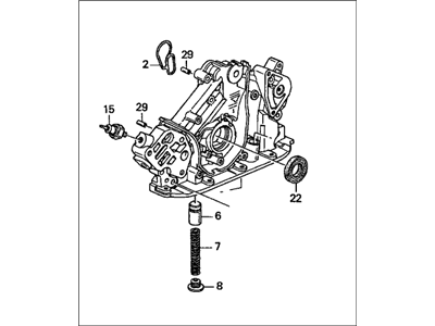 Honda 15100-P8E-A01