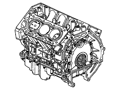 2001 Honda Accord Engine - 10002-P8C-A03