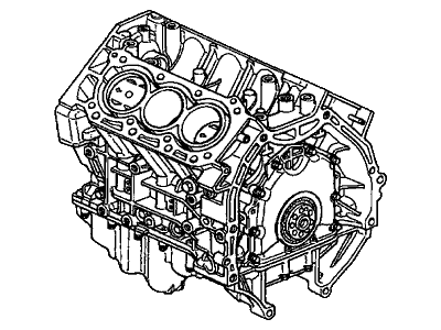 2000 Honda Accord Engine - 10002-P8C-A03