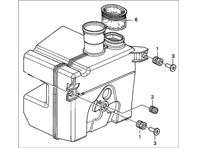 Honda 17230-PAA-A01 Chamber Assy., Resonator