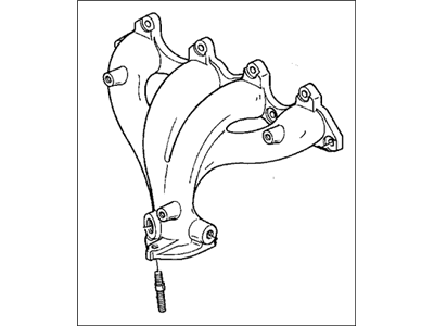 Honda 18000-PAA-A10 Manifold Assembly, Exhuast